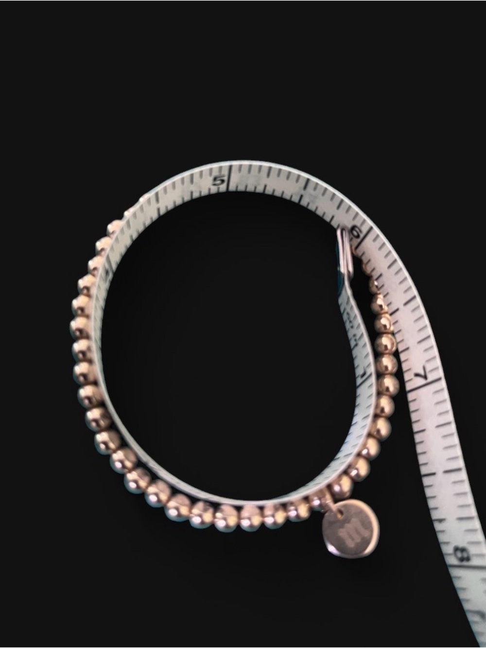 Cuffed by Nano Old English Initial Juno
Bracelet (4mm) - Picture 3 of 4